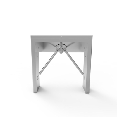 10mm Acrylic Arm Stainless Steel Tripod Turnstile Gate Untuk Supermarket